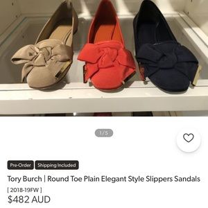 Tory Burch 2018-19FW flats